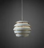 Alvar Aalto, "Mehiläispesä (Beehive)" ceiling light, model no. A 331