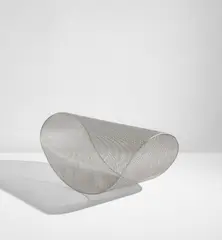 Leong Leong, Unique "Light Rocker", 2018, Perforated stainless steel