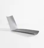 Leon Ransmeier, "Two Step" lounge chair, 2018, Aluminum