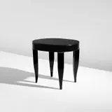 Side table, from the "Domus Nova" series by Gio Ponti and Emilio Lancia, circa 1930, Painted wood, offered Dec 2021