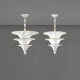 Napoleone Martinuzzi, Two rare ceiling lights