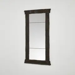 Ingrid Donat, "Miroir Girafe (Petit Modèle)", 2006, Patinated bronze, mirrored glass