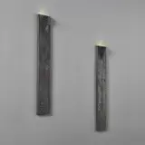 Ingrid Donat, Pair of "Appliques Rondelles", 2011, Patinated bronze