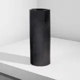 Georges Jouve, Tall "Cylindre" vase, circa 1955, Glazed stoneware