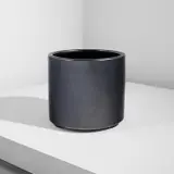 Georges Jouve, Large footed "Cylindre" vase, circa 1955, Glazed stoneware