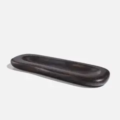 Alexandre Noll, Dish, 1950s, Ebony