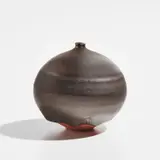 Weed pot by Doyle Lane, circa 1970, Glazed earthenware, sold Dec 2021