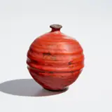Weed pot by Doyle Lane, circa 1970, Glazed earthenware, sold Dec 2021