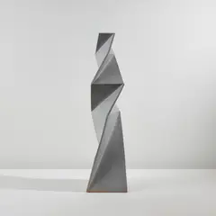 John Mason, "Grey Figure", 1998, Glazed stoneware