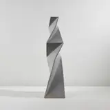 John Mason, "Grey Figure", 1998, Glazed stoneware