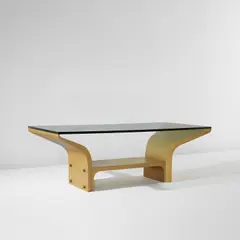Marzio Cecchi, Rare dining table, 1984, Painted metal, brass, glass