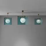 Max Ingrand, Set of three ceiling lights, model no. 2073
