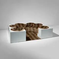 Archizoom Associati, Modular "Safari" sofa, designed 1968, manufactured 1970s, Fiberglass, fabric upholstery