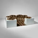 Archizoom Associati, Modular "Safari" sofa, designed 1968, manufactured 1970s, Fiberglass, fabric upholstery