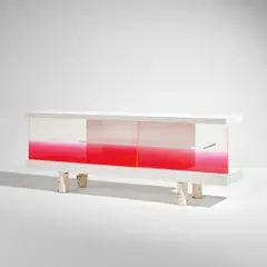 Andrea Branzi, "Evanescenze" sideboard, 2013, Acrylic, painted wood, birch