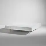 Marcel Wanders, "Pizzo Carrara" table, 2007, Sandblasted Carrara marble, painted metal