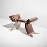 Maria Pergay, "Pouf Ruban" stool