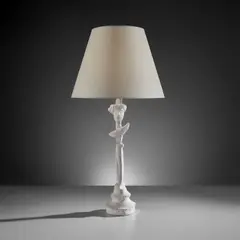 Alberto Giacometti, "Écossais" table lamp, circa 1935, Plaster, paper shade