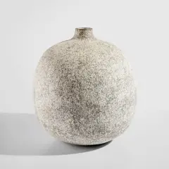 "Hockab" vessel by Claude Conover, circa 1970, Stoneware, layered slips over impressed body, sold Jul 2020
