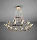 Gino Sarfatti, Rare ceiling light, model no. 2041