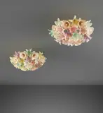 Barovier and Toso, Pair of ceiling lights