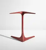 Vladimir Kagan, Prototype "Unicorn" table base, circa 1957, Painted wood
