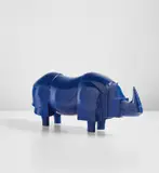 François-Xavier Lalanne, "Rhinocéros bleu"