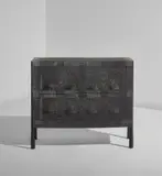 Ingrid Donat, "Commode Galuchat", 2013, Patinated bronze