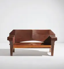 Bench by José Zanine Caldas, 1980s, Cumaru, sold Dec 2020