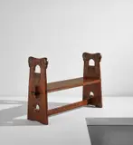 Johan Borgersen, Bench, circa 1900, Oak