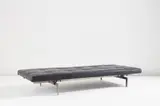 Daybed, model no. PK 80 by Poul Kjærholm, Designed 1957, produced 1957-1981, Leather, stainless steel, painted plywood, rubber, sold Sep 2019