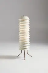 "Mija the bee" table lamp by Ilmari Tapiovaara, Designed 1955, Painted aluminium, brass, sold Sep 2019