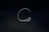 Björn Weckström, "Mikronit" bracelet, 1974, Mould-cast silver and acrylic