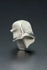 "Magmassa" (Magma) ring by Björn Weckström, 1969, Mould-cast silver, offered Sep 2019