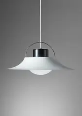 Klaus Winqvist, "Linssi" ceiling light, model no. 961-370, 1970-1980, Painted metal, acrylic