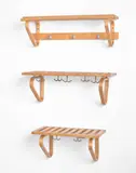 Alvar Aalto, Early set of three hall shelves, model no. 113