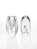 Timo Sarpaneva, Two "Claritas" vases, model nos. C406, C1566