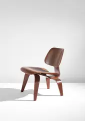 Charles Eames, "LCW" chair, 1945-1946, Molded birch-veneered plywood
