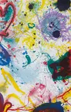 Untitled (SF-345) by Sam Francis, 1991, Lithograph in colors, on Waterleaf paper, the full sheet, sold Apr 2019