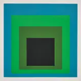 DR-b by Josef Albers, 1968, Screenprint in colors, on heavy wove paper, with full margins, sold Apr 2019