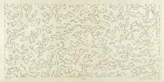 Arturo Herrera, Tale, 1999, Lithograph, on Kitakata paper, with full margins
