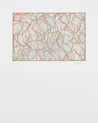 Distant Muses by Brice Marden, 2000, Screenprint in colours, on Somerset Velvet paper, with full margins, sold Apr 2019