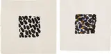 Jacqueline Humphries, Untitled; and Untitled