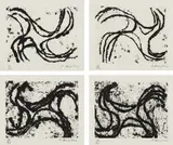 Richard Serra, Junction #2; Junction #3; Junction #10; and Junction #13