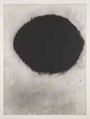 Black Lemon by Donald Sultan, 1987, Aquatint, on wove paper, with full margins, sold Apr 2019