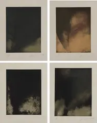 Tornadoes by Joe Goode, 1991, The complete set of 10 etchings and aquatints in colors, on handmade paper, with full margins, all contained in the orig, sold Apr 2019