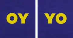 Deborah Kass, OY / YO, 2011, Two screenprints in colors, on 4-ply Museum Board, the full sheets