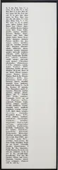 Kenneth Goldsmith, Rap 55, 1991, Photostat mounted on foam core, contained in the original artist's frame