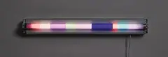 Spencer Finch, Moonlight (Luna County, New Mexico, July 13, 2003), 2003, 2' fluorescent fixture, lamp, filters