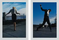 Cindy and Eric by Robert Longo, 1981/2014, Two chromogenic prints, on semi-gloss wove paper, with full margins, sold Apr 2019
